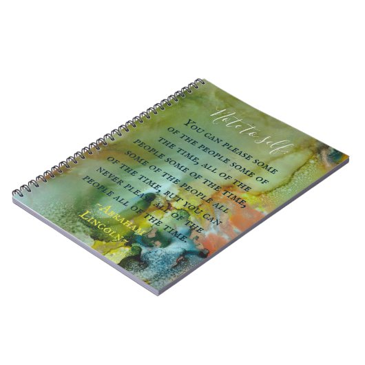 Farbtöne Notizblock (Linke Seite)