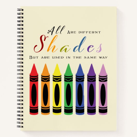 Farbtöne Notizblock (Vorderseite)