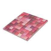 Farbtöne rosa mosaikfarbenes Muster Fliese (Seite)
