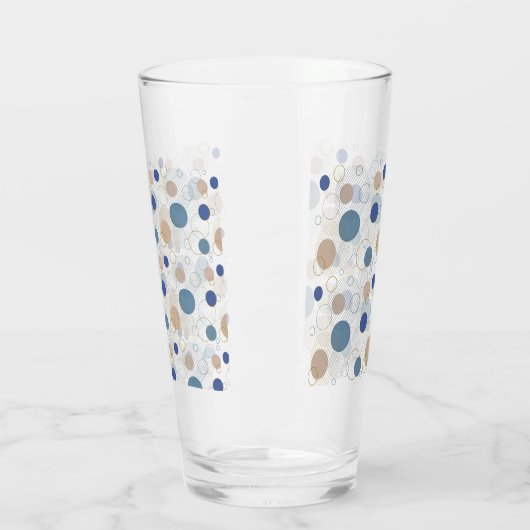 Farbtöne Sand und Blue Beach Glas (Links)