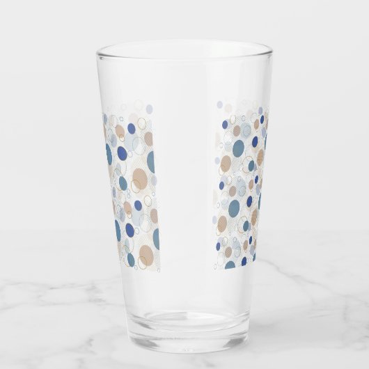 Farbtöne Sand und Blue Beach Glas (Rechts)