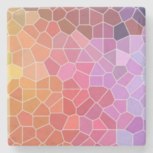 Farbtöne Steinuntersetzer