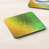 Farbtöne von Abstraktem Kork-Untersetzer, grün und Getränkeuntersetzer (Linke Seite)
