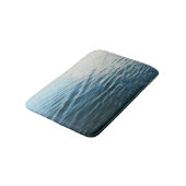 Farbtöne von Abstrakter Naturfotografie Badematte (Schrägansicht)