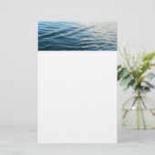 Farbtöne von Abstrakter Naturfotografie Briefpapier (Stehend Vorderseite)