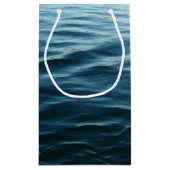 Farbtöne von Abstrakter Naturfotografie Kleine Geschenktüte (Rückseite)