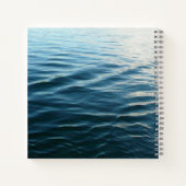 Farbtöne von Abstrakter Naturfotografie Notizblock (Rückseite)