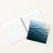 Farbtöne von Abstrakter Naturfotografie Notizblock (Innenseite)