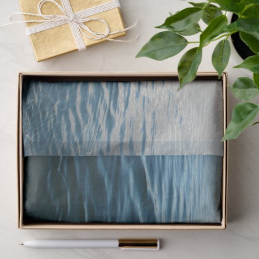 Farbtöne von Abstrakter Naturfotografie Seidenpapier (Geschenk)