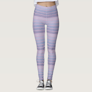 Farbtöne von Blau mit veränderbarer Hintergrundfar Leggings