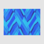 Farbtöne von blauem Papiertaschentuch Seidenpapier (Vorderseite)