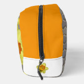 Farbtöne von blauen Mustern Die Toilettentüte Waschbeutel (Rechts)