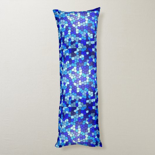 Farbtöne von Blaugestein von Shirley Taylor Seitenschläferkissen (Rückseite (Vertikal))