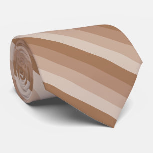 Farbtöne von braunen Streifen Krawatte