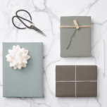 Farbtöne von Grau Walnut Brown, einfach, solide Geschenkpapier Set<br><div class="desc">Eine moderne Kombination aus walnussbraun und grauem Geschenkpapier für Ihre Veranstaltungen,  wichtige Meilensteine und fröhliche Feiern.</div>