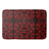 Farbtöne von grün und weiß gestrichen badematte (Vorderseite)