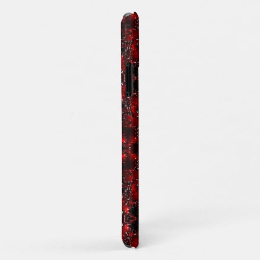 Farbtöne von grün und weiß gestrichen Case-Mate iPhone hülle (Hinten/Rechts)