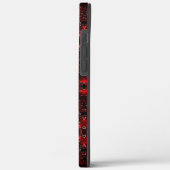 Farbtöne von grün und weiß gestrichen Case-Mate iPhone hülle (Rückseite / Links)