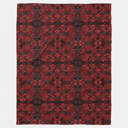 Farbtöne von grün und weiß gestrichen fleecedecke (Vorderseite)