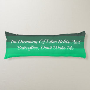 Farbtöne von Jade Body Pillow Seitenschläferkissen