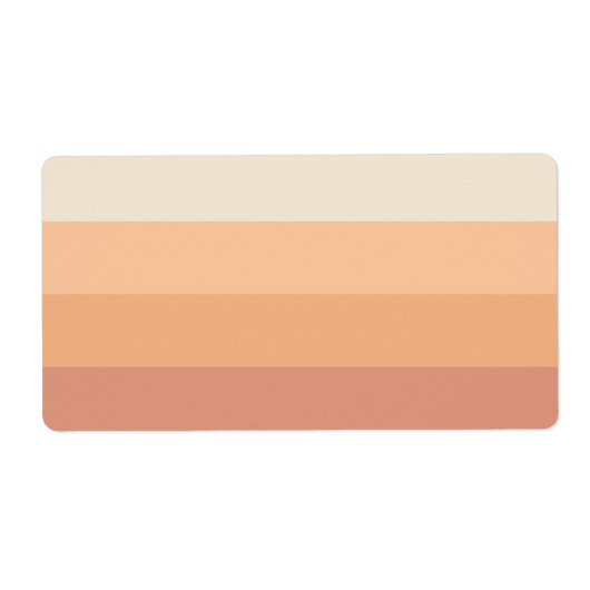 Farbtöne von Peach Gradient (Vorne)