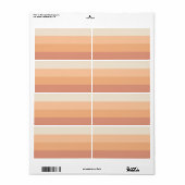 Farbtöne von Peach Gradient (Vorne)