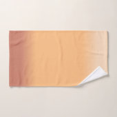 Farbtöne von Peach Gradient Badhandtuch Set (Handtuch)