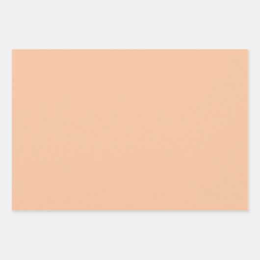 Farbtöne von Peach Gradient Geschenkpapier Set (Vorderseite 3)