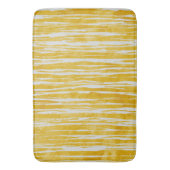 Farbtöne von weißem und gelbgestrichenem Muster Badematte (Vorderseite Vertikal)