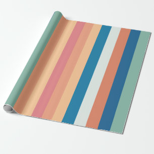 Farbtonstreifen Geschenkpapier