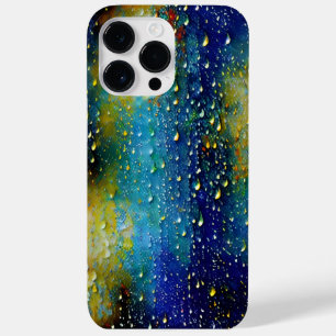 Farbtränken in Ölregentropfen Atemberaubender Spaß Case-Mate iPhone 14 Pro Max Hülle