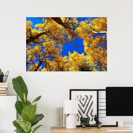 Farbträume Poster (Heimbüro)