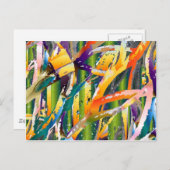 Farbtuben Postkarte (Vorne/Hinten)