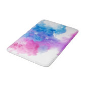 Farbtücher Badematte (Schrägansicht)