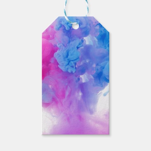 Farbtücher Geschenkanhänger (Vorderseite)