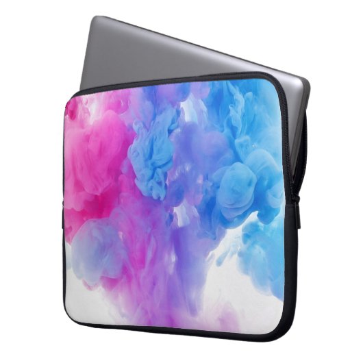 Farbtücher Laptopschutzhülle (Vorderseite Links)