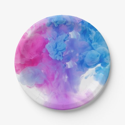 Farbtücher Pappteller (Vorderseite)