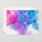 Farbtücher Postkarte (Vorne/Hinten)