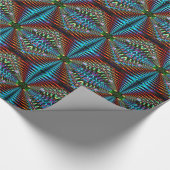 Farbtunnel Geschenkpapier (Ecke)