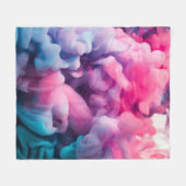 Farbtupfer. Abstrakte Hintergrundabstrakte, malen Fleecedecke (Vorderseite (Horizontal))