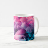 Farbtupfer. Abstrakte Hintergrundabstrakte, malen Kaffeetasse (VorderseiteRechts)