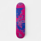 Farbtupfer | Bisexueller Stolz Skateboard (Vorne)