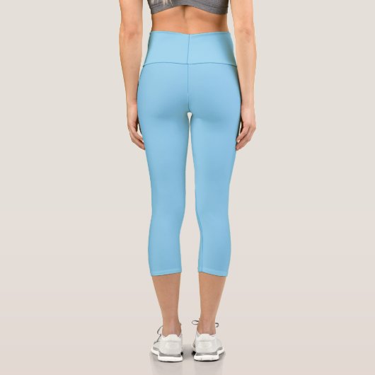 Farbtupfer Capri Leggings (Rückseite)