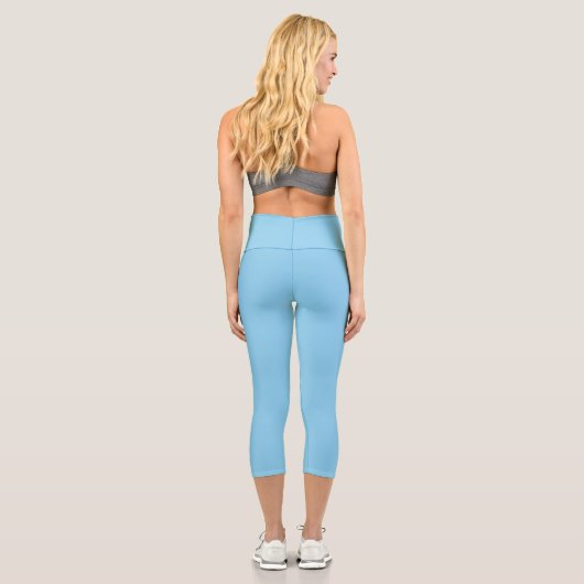 Farbtupfer Capri Leggings (Rückseite)