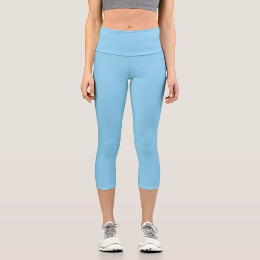 Farbtupfer Capri Leggings (Vorderseite)