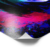 Farbtupfer Fotodruck (Ecke)