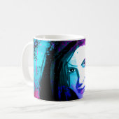 Farbtupfer Kaffeetasse (Vorderseite Links)