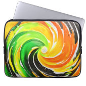 Farbtupfer Laptopschutzhülle (Vorderseite)