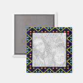 Farbtupfer Magnet (Vorderseite/Rückseite)