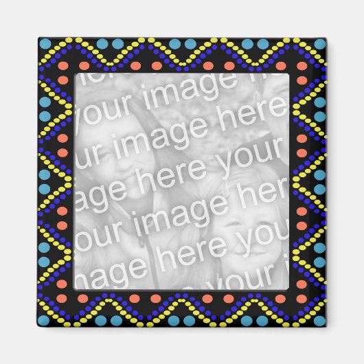 Farbtupfer Magnet (Vorne)